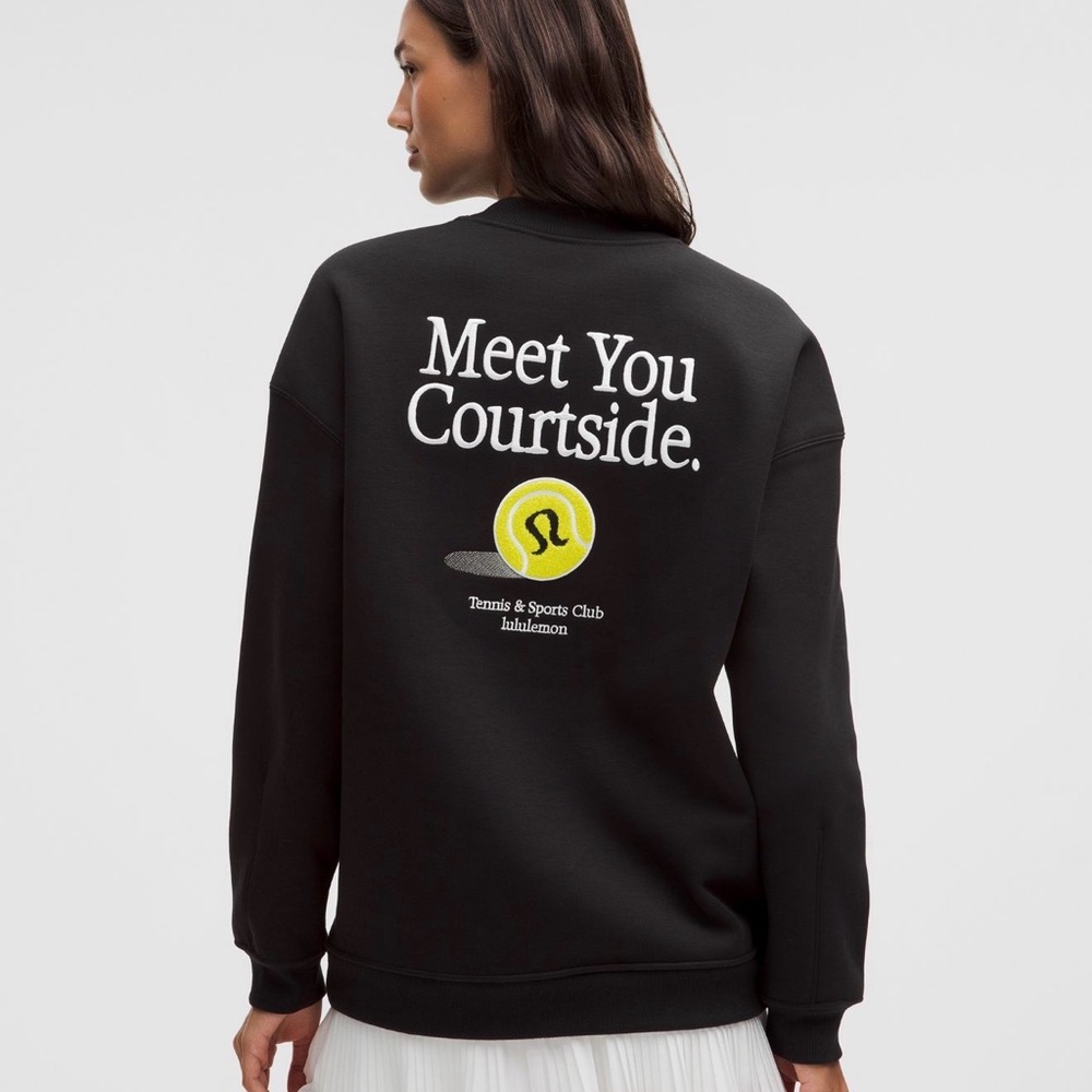 NWT Lululemon Womens Big Cozy Oversized Pullover Tennis